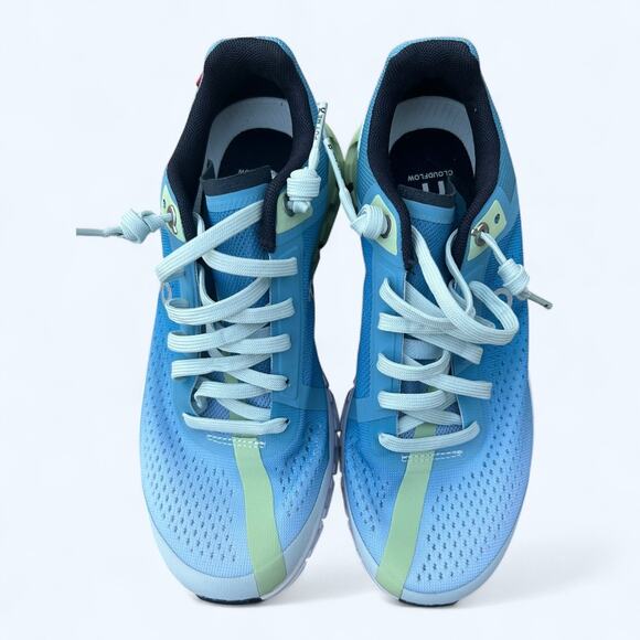 NEW On Cloudflow 3.0 Running Athletic Sneakers Women's 5.5 M Niagara Meadow - Picture 9 of 9